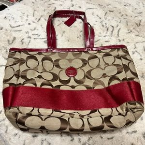 Coach laptop bag
